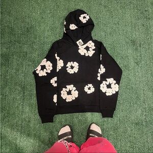 Denim Tears Hoodie/Black&White/Size S